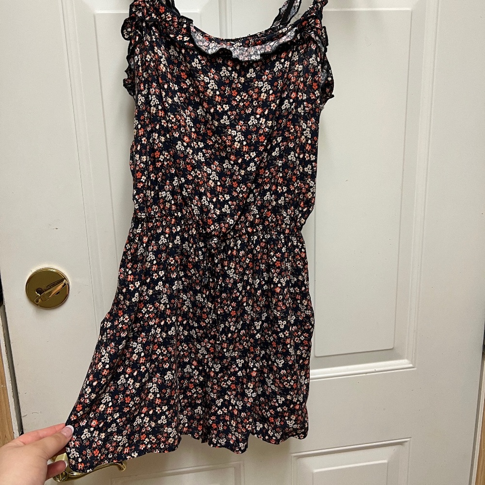 Bebop Dark Floral, Size Medium Romper